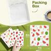 6Pcs Kitchen Swedish Dishcloths Eco-Friendly Reusable Dish Towels Absorbent Biodegradable Cleaning Wipe Soft Washable Dish Rags Fruits Printing