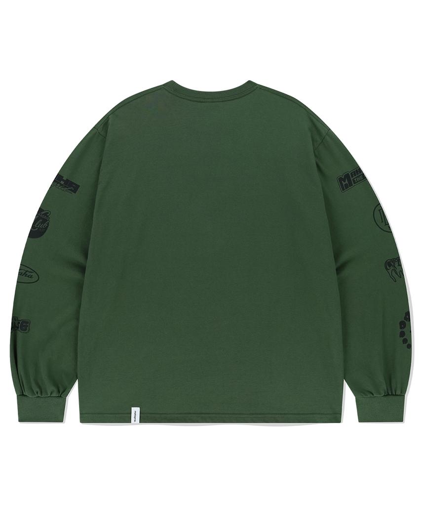 MAHAGRID Mgd Symbol Ls Tee Green(Mg2Efmt565A)