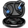 168 Languages AI Live Translation Earbuds Bluetooth 5.4 Touch Screen Earphones Real-Time Headphones Translator Fit iOS Android Ideal Business Learning