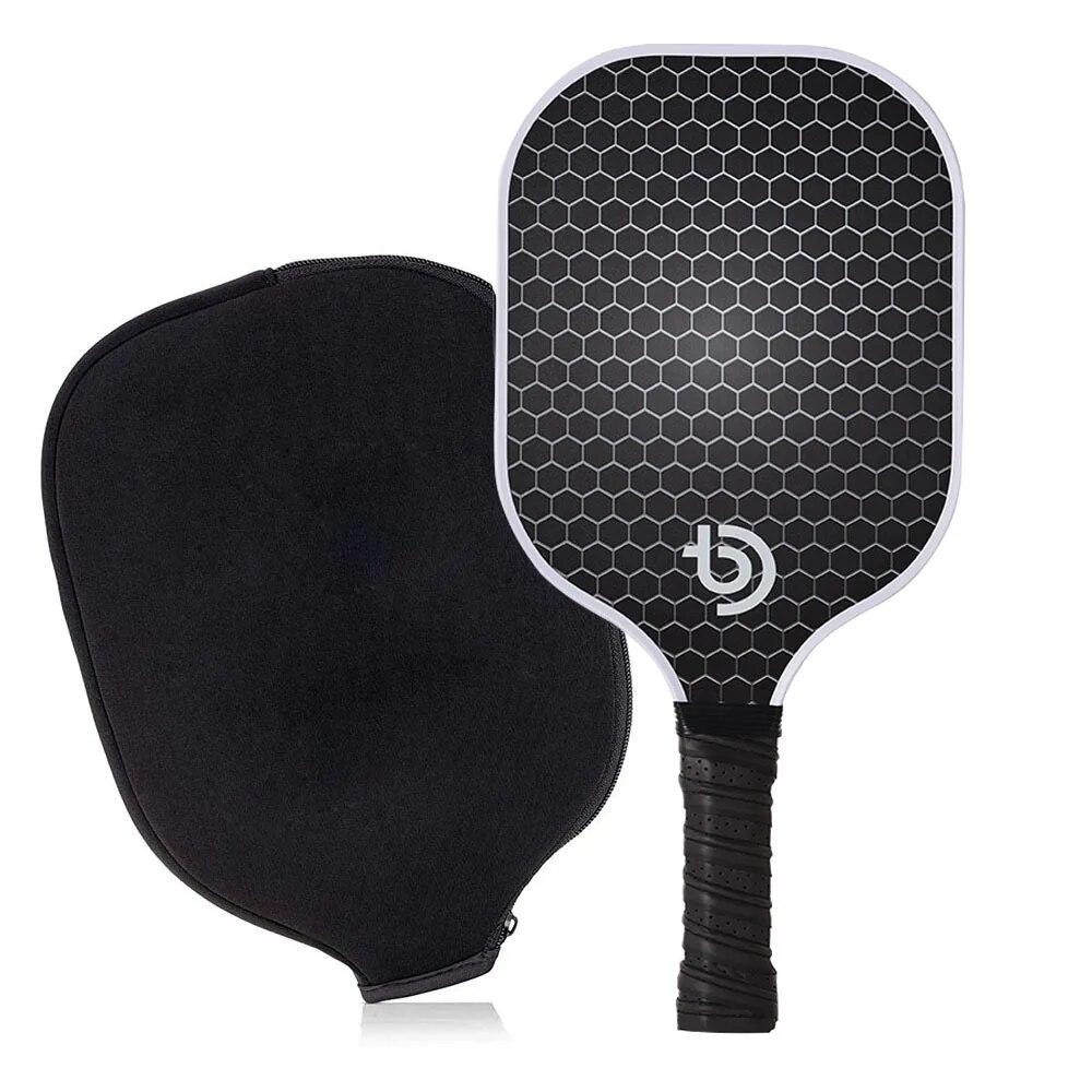 Suprafață din fibră de carbon Pickleball Paddle Rachetă Honeycomb Core Kit cadou Interior Exterior