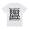 _Little Kitty, Don't Go Away, The Show Is About To Begin!_ T-shirt; Fun _I'm The Werewolf_ Emoji Women's Short-sleeved T-shirt