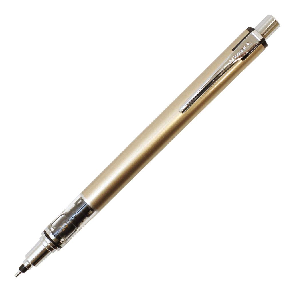 Limited Edition Kurutoga Advance Mechanical C Gold Pencil, 0.5mm, B, M5-559, 1P.CGB