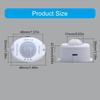 Small Motion Detection Switches Supporting 5V 12V 24V Power Input Abs Motion Detection Switches Suitable for Home Office