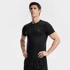 Fila Fitness Minimalist Sports Training Comfortable Versatile Breathable Short Sleeve T-Shirt Men Tops Black A51M621109FBK