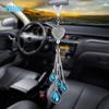 Rückspiegel-Ornamente, Bling-Autospiegel-Hängezubehör, Auto-Dekorationen für Frauen, niedliche Auto-Dekoration, Auto-Bling-Zubehör