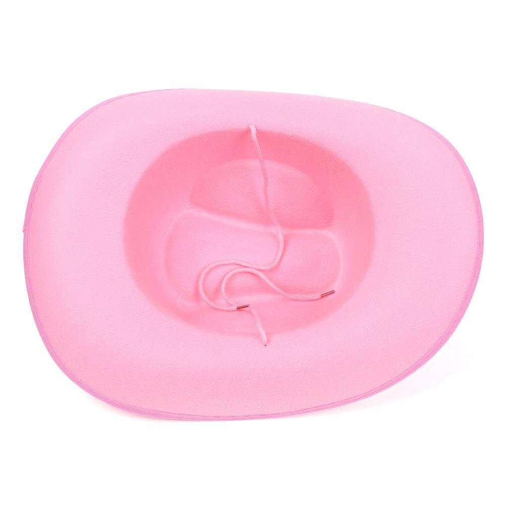 Creative Polyester Fancy Dress Cowgirl Studded Cowboy Hat Wild West Cap Western