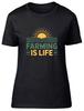 Farming Is Life Farm Farmer Womens T-Shirt Ladies Gift Tee