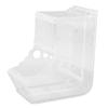 Automatic Hamster Feeder Clear Plastic Anti Tipping Pet Food Dispenser for Squirrel Hedgehog Guinea Pig ZS 02