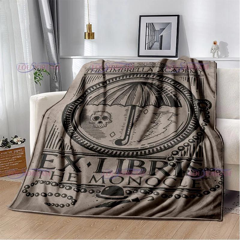 The Umbrella Academy Blanket Fashion Cartoon Comics Flannel  Blanket Fluffy Fleece Throw Blanket Sofa Travel Camping Gift 100cmx150cm