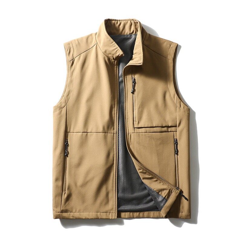 Fishing Vest Men's Outdoor Hiking Hiking Function Lure Multi-Functional Pocket Tactical Vest Parka Photography Vest