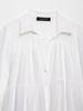 TAOP&ZA Spring/Summer Women's Loose Turn-Down Collar Long Sleeve Casual Dress