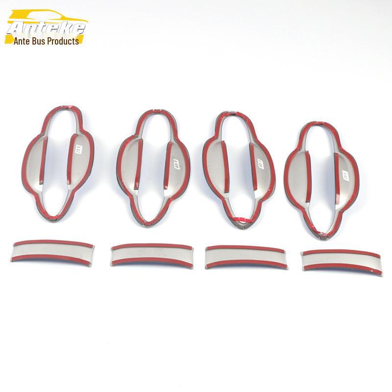 Arrizo 5 Door Bowl Decorative Frame & Scratch-Resistant Handle Sequin Sticker Accessories