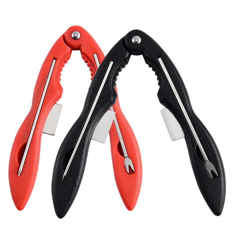 Creative Lobster Cracker Crab Claws Sheller Walnut Clip Sea Food Tool Lobster Clamp Pliers Clip Home Kitchen Seafood Tools 4pcs