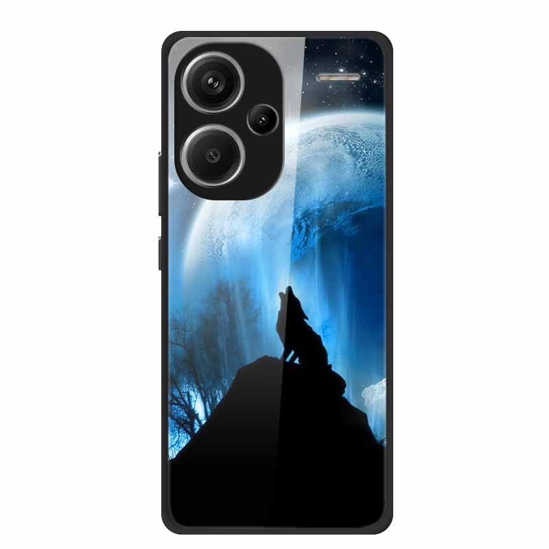 For Redmi Note 13 Pro Plus 5G Case Tempered Glass Hard Back Covers for Redmi Note 13 Pro 5G  Note 13 Pro+  13 Luxury Cover Coque