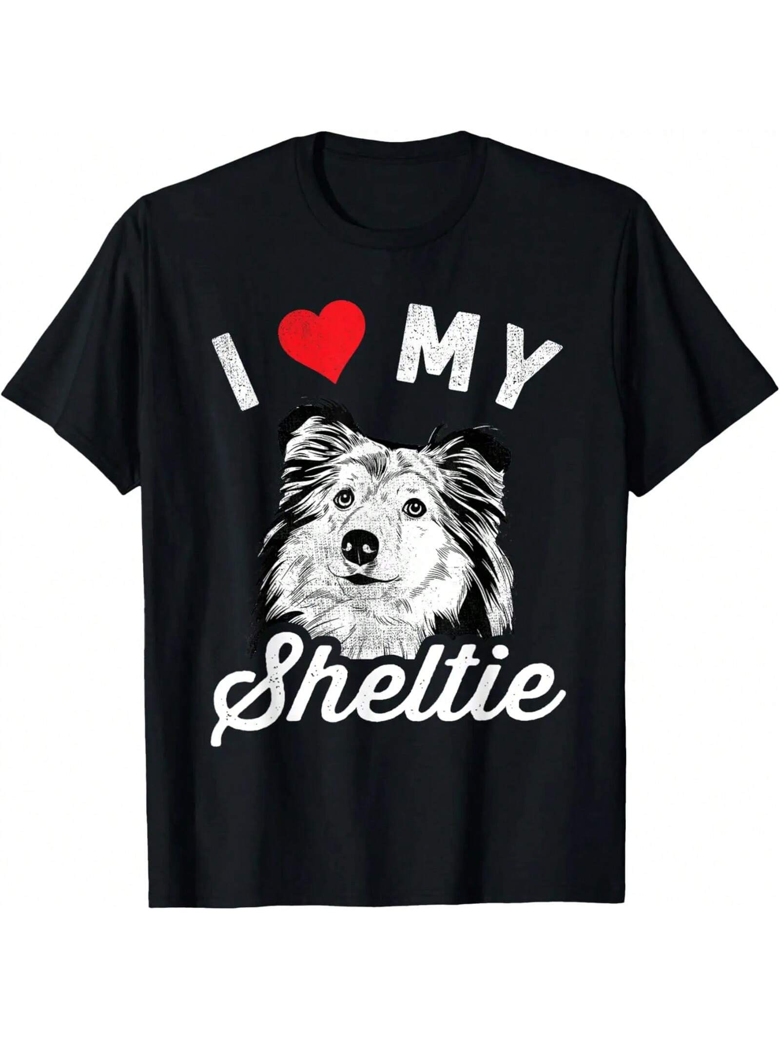 I Love My Sheltie I Heart My Sheltie T-Shirt S