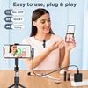 BEPAN New Wireless Lavalier Microphone Portable Audio Video Recording Mini Microphone for  Android PC Camera Live Gaming Phone