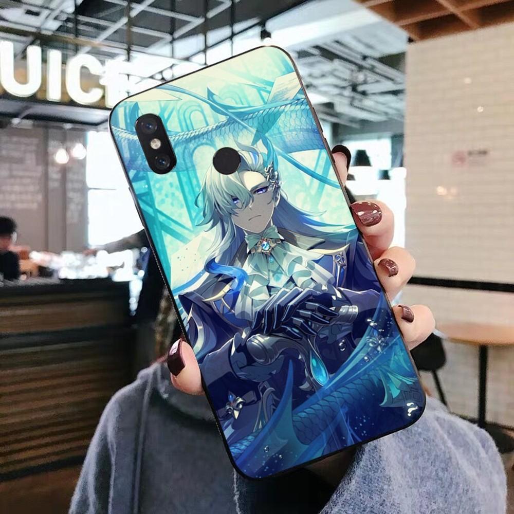 Genshin Impact Anime Phone Case For Xiaomi Mi 5X 8 9 10 11 12 Lite Pro 10T PocoX3pro PocoM3 Note 10 Pro Lite