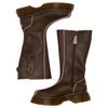 Dr. Martens Buzz Hi Leather Casual Versatile High-Top Boots 4.7cm Women boots Brown 42843200