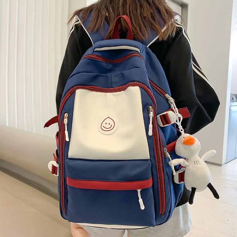Girls College Student Water Drop Middle School Student Backpack Junior High School Student Backpack