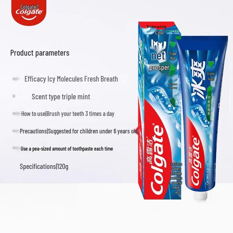 

Colgate Ice Fresh Triple Mint Toothpaste