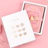 PU Leather B6 Secret Diary Book With Lock Key Secret Journal Portable Rose Code Book  Women Girls