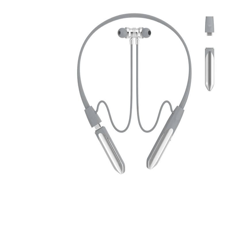 Ultra-Long Battery Dual Battery Neckband Noise Cancelling Wireless Bluetooth Sports Headphones