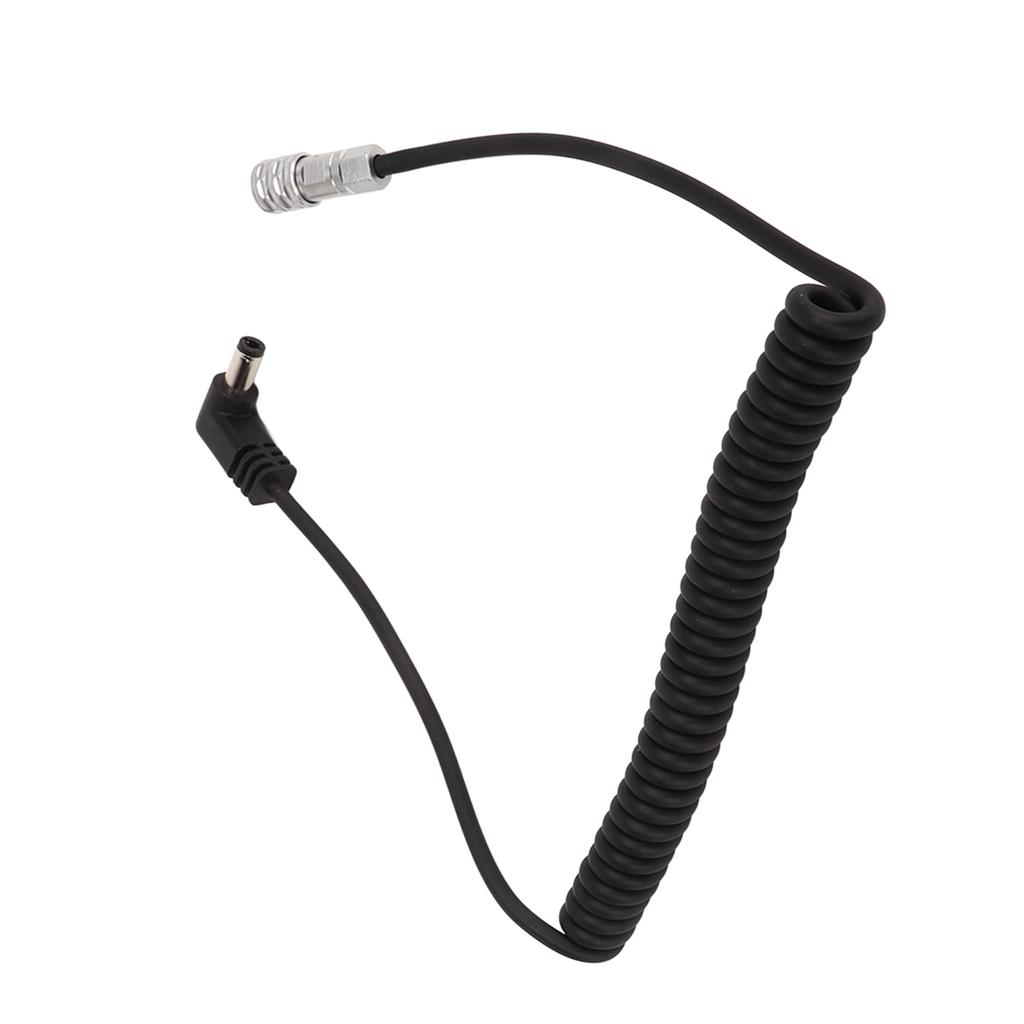 2-Pin Federstromkabel Kunststoff DC Kamera Federstromkabel Ersatzzubehör für BMPCC 4K 6K