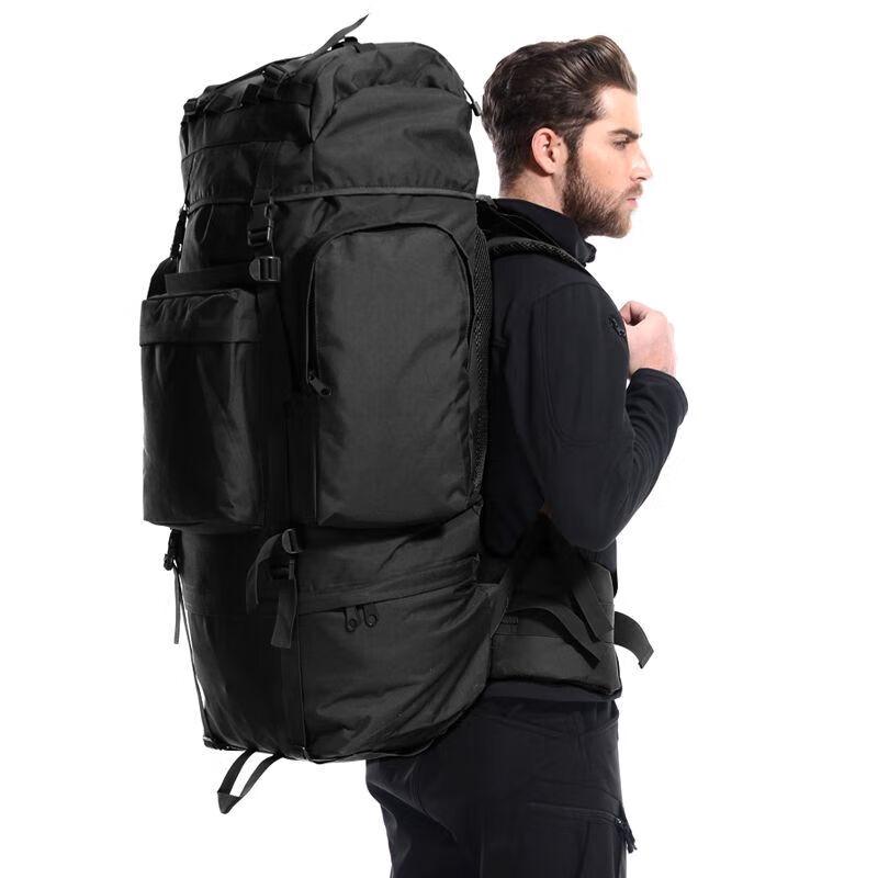 Xun Zhanying 110L Outdoor Camouflage Hiking Backpack