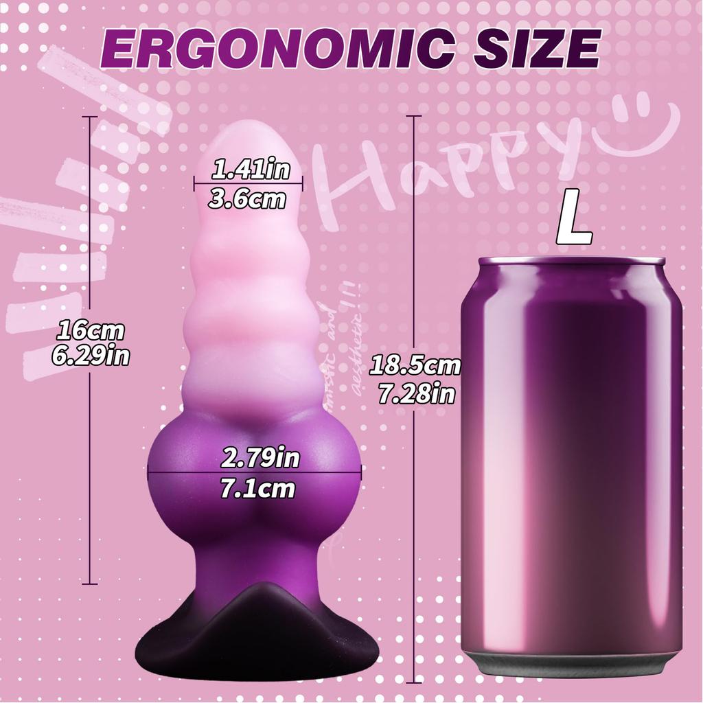 Adult Massage Vibrating Anal Plug With Remote Control And Magnetic Charging 10 Modes Non-Rectangular Design