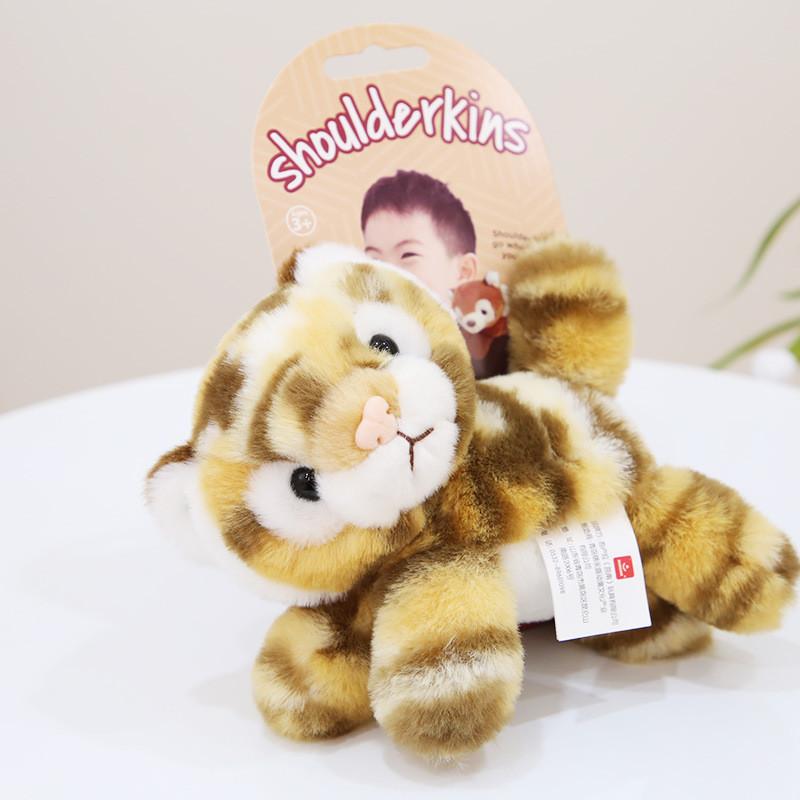 Adorable Shoulder Panda Plush Toy Soft Short Plush Filling Cute Animal Cartoon