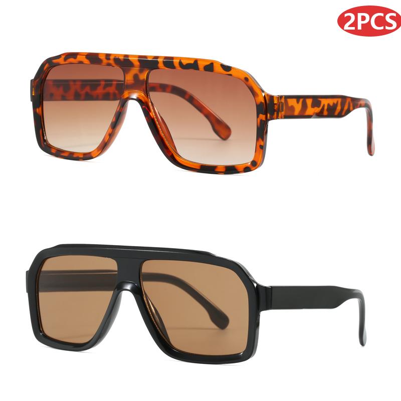 

1Pack Square Sunglasses Vintage Women Outdoor Sports Brand Eyewear Female Fashion Polygon Sun Glasses Shades Unisex