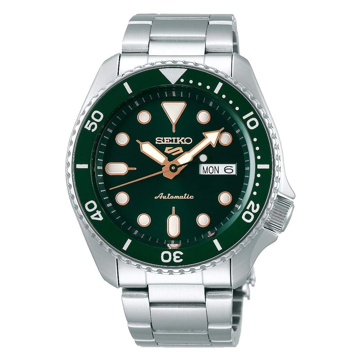 

[Seiko] SEIKO 5 Watch Sports Automatic Winding (Hand Winding Included) Green SRPD63K1 Men s