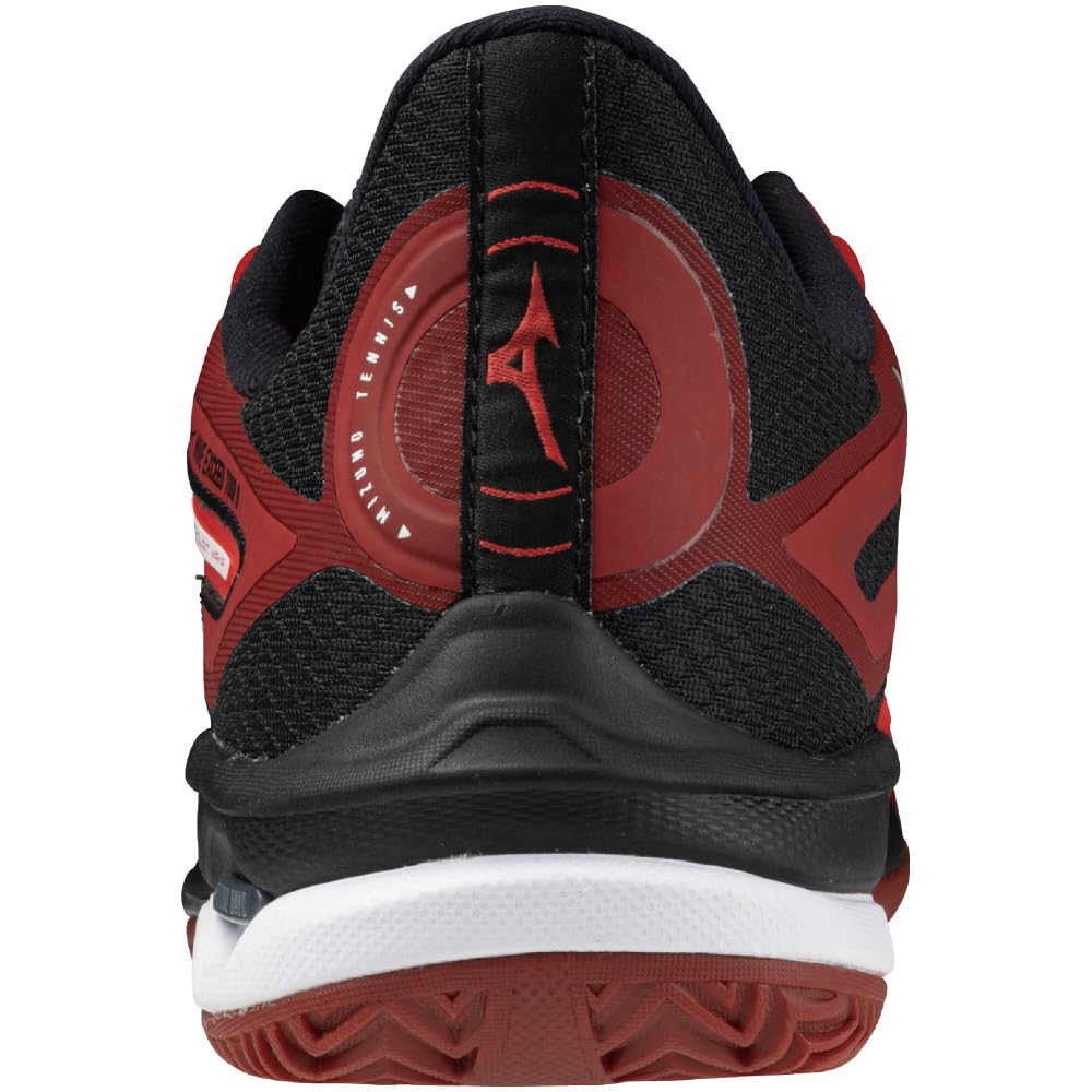 Tennis Shoes Wave Exceed TOUR 6 OC Artificial Grass Court Club Activities Lightweight Soft Tennis Hard Tennis Red x White x Black cm 2E [Mizuno]