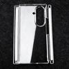 For Samsung Galaxy Z TriFold 5G Clear Case Hard PC Double Axis Anti-Scratch Phone Cover