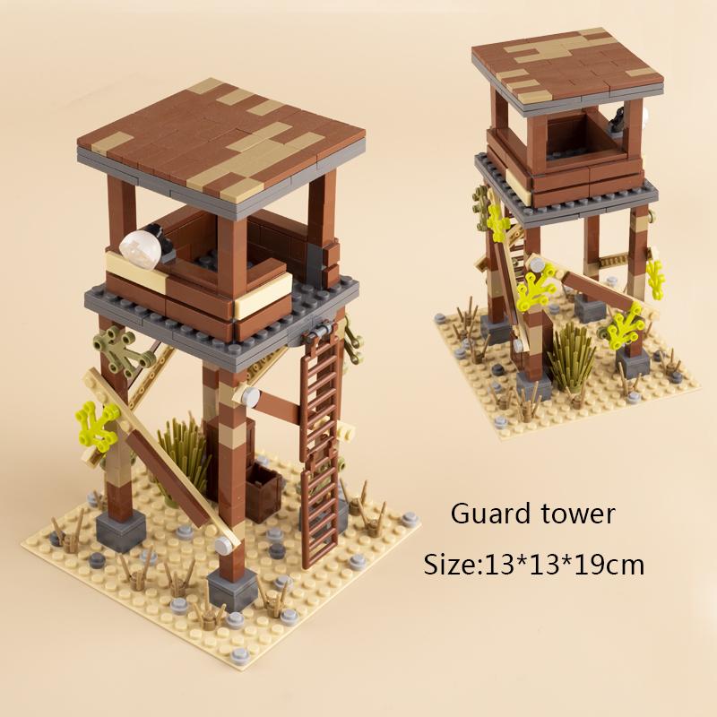 Medieval Military Soldier Figures Cannon Building Block Army Napoleonic War Artillery Vehicle Weapons Animal MOC Bricks Kids Toy