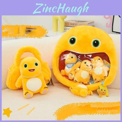 Adorable Naloong Plush Backpack With Oversized Head And Small Body Perfect For Kids