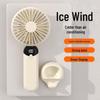 2024 Portable Rechargeable Mini Desktop Fan: Silent, Long Battery, Perfect for Students and Outdoor Use