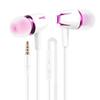 Universal Earphone Noise-canceling 1.2m Stereo Wired In-ear Earbud with Mic for Mobile Phone