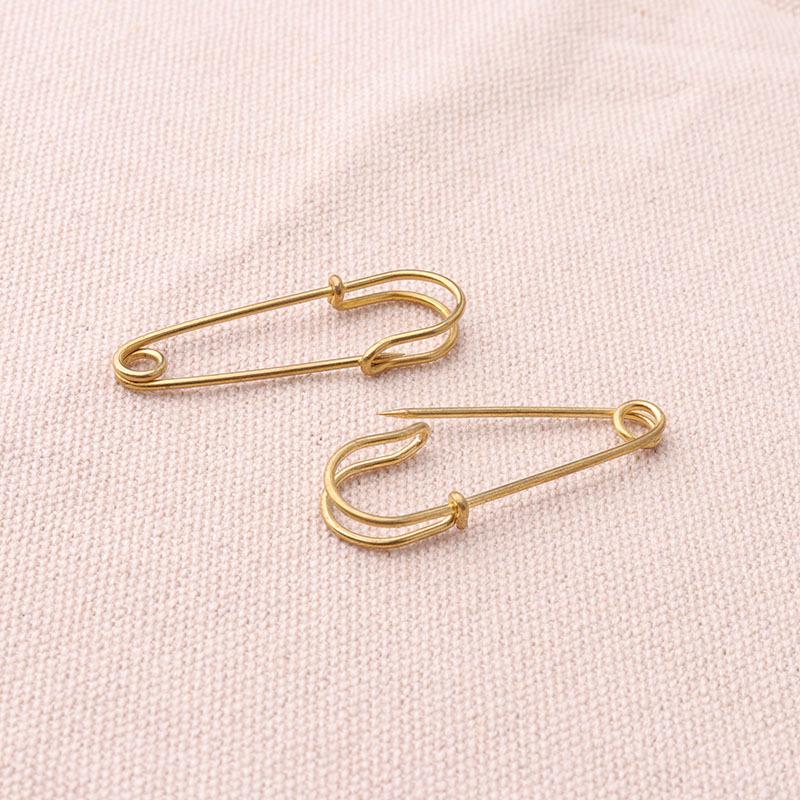 25mm High-Quality Safety Metal Brooch Pin for Sweaters