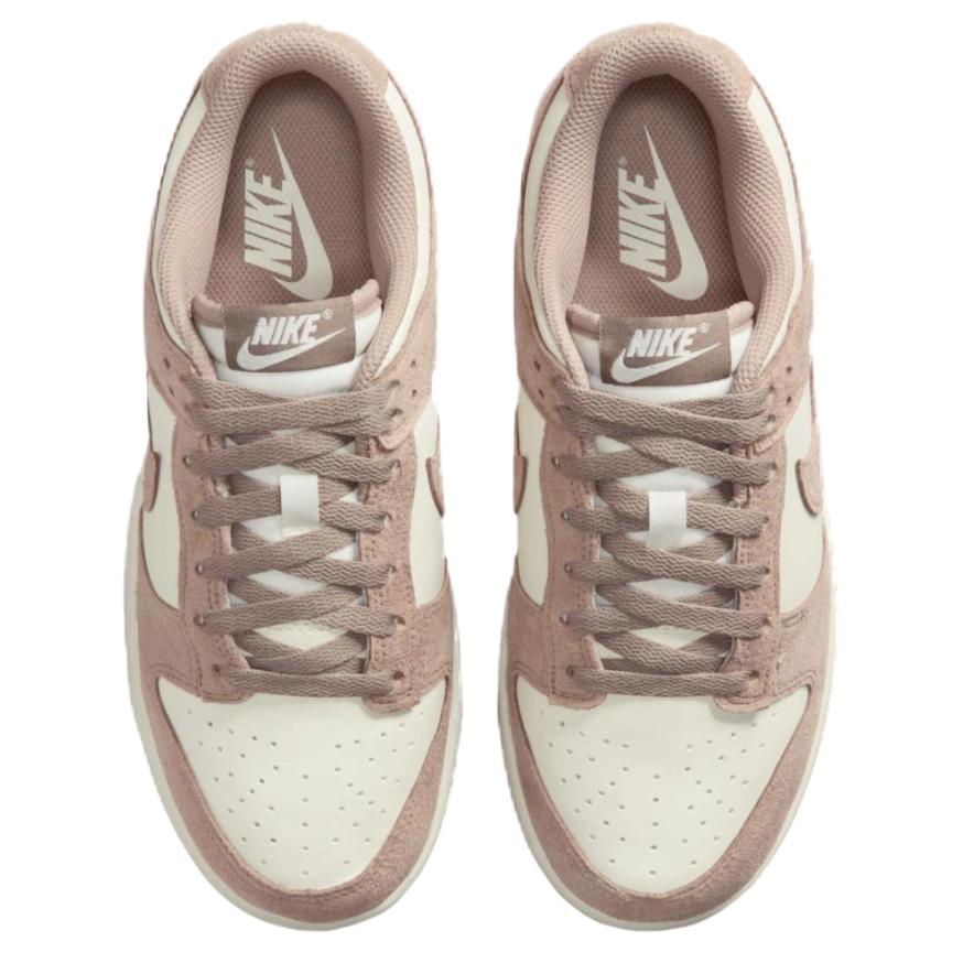 Nike  Dunk Low Malt Mini Swoosh Women Sneakers Brown Sail Metallic-Gold IB4417-105