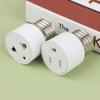 E26 E27 Screw B22 Bayonet Lamp Holder  To Us Eu Ac Power Plug Adapter Converter