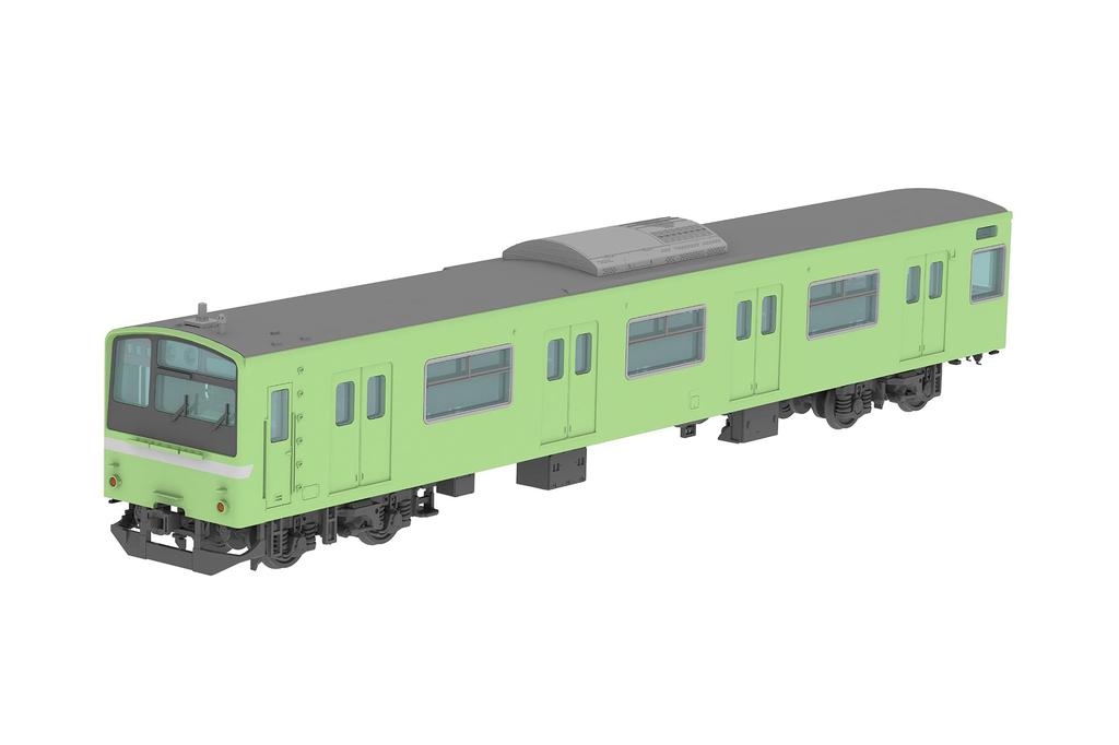 Plum 180 JR West 201 Series DC Vlak 30N Vylepšený Vůz Osaka Higashi LineYamatoji Line Kuha 201Kuha 200 Sada Displej Model Nenabarvená Plastová Stavebnice PP201