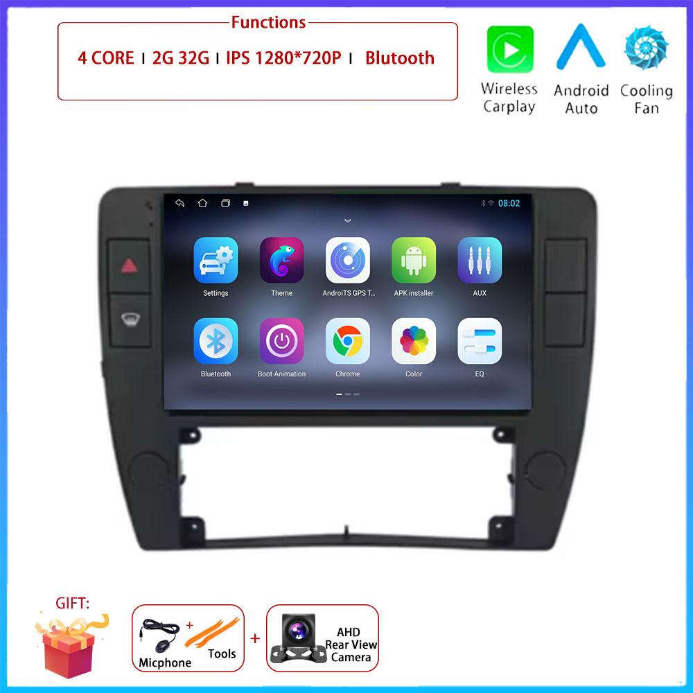 4G Android OS Carplay Auto For Volkswagen Passat B5 2000 - 2005 Car Radio Navigation GPS Multimedia Video Player AMI QLED Screen