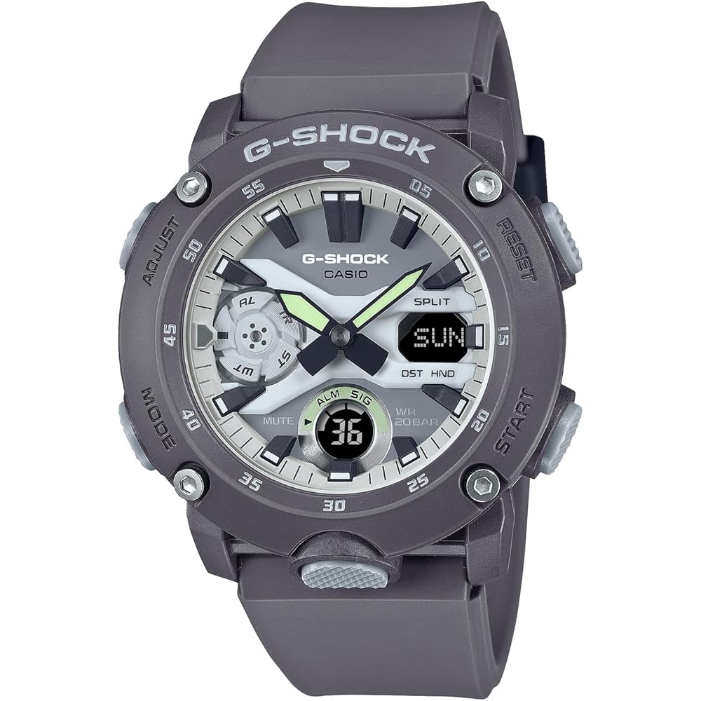 

Casio G-Shock Hidden Glow Series GA-2000HD-8AJF Men s Watch Gray