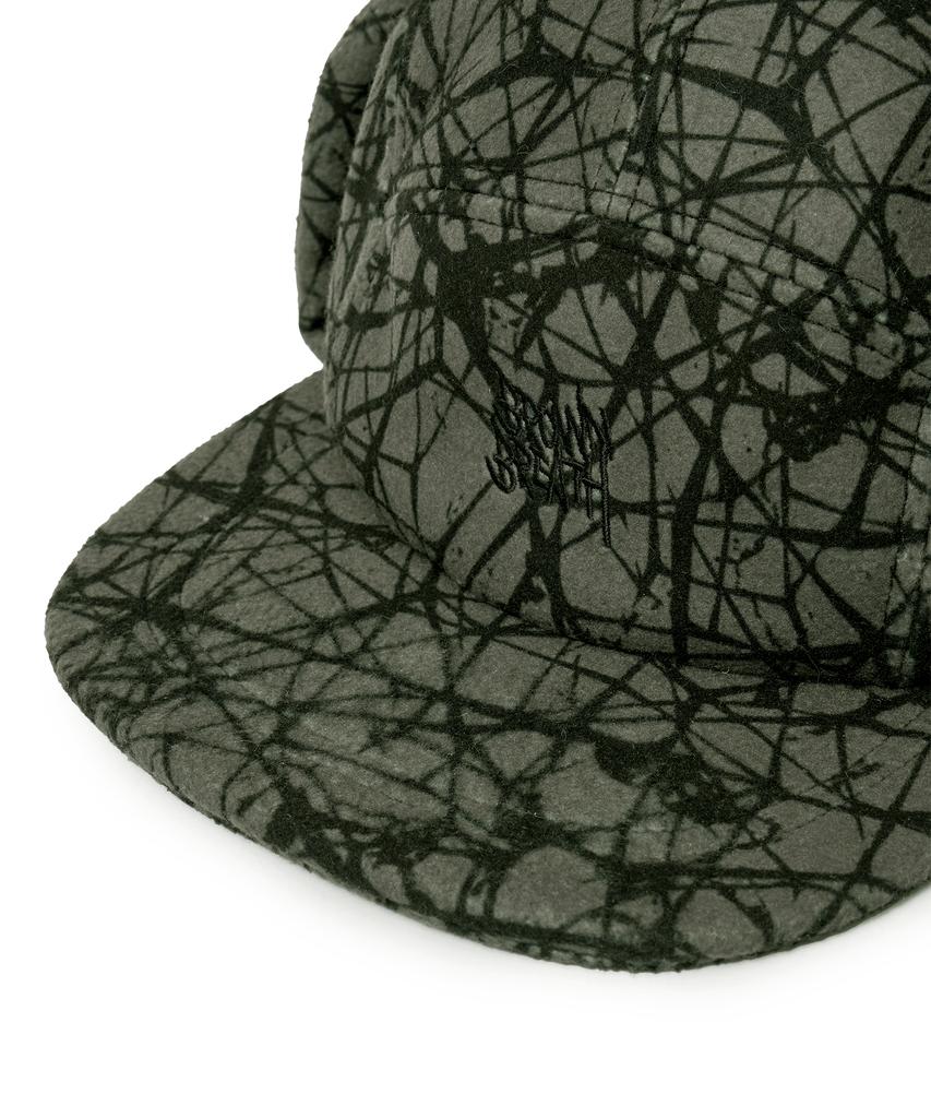 BROWNBREATH Sprawl Boucle Earflap Camp Cap - Khaki