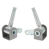 2pcs M16 Right Left Steel Alloy Spindle Bracket Set for Go Kart Accessories