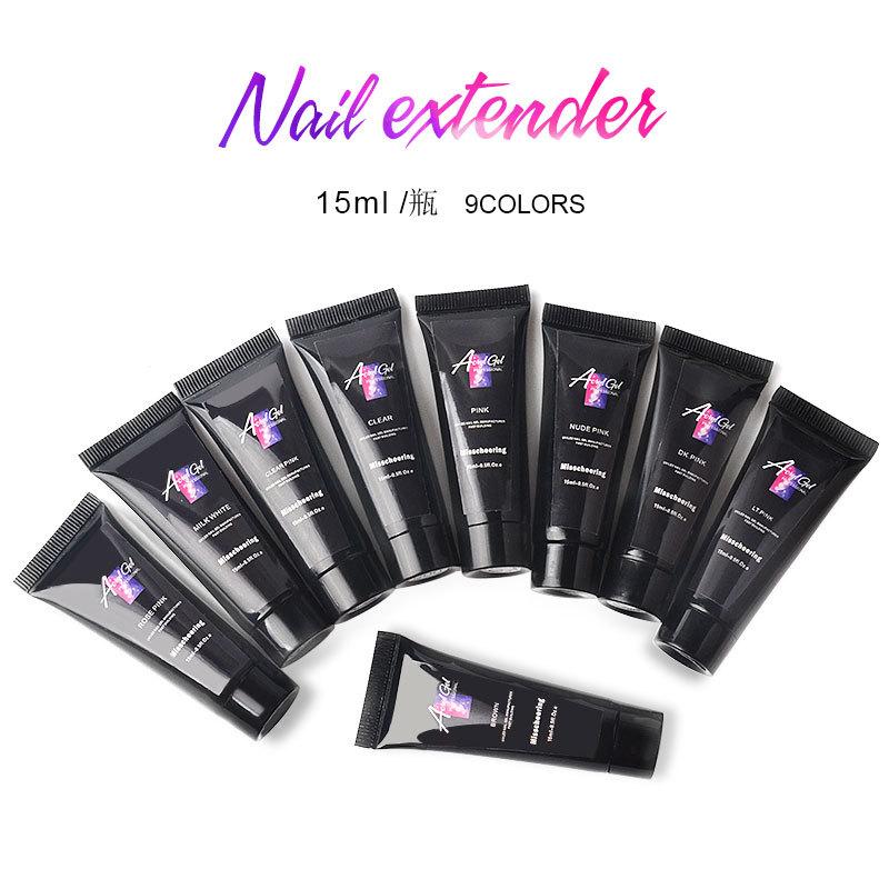 Nail Extension Gel 15Ml Phototherapy Gel Crystal Quick Nail Extension Gel Phototherapy Gel Nail