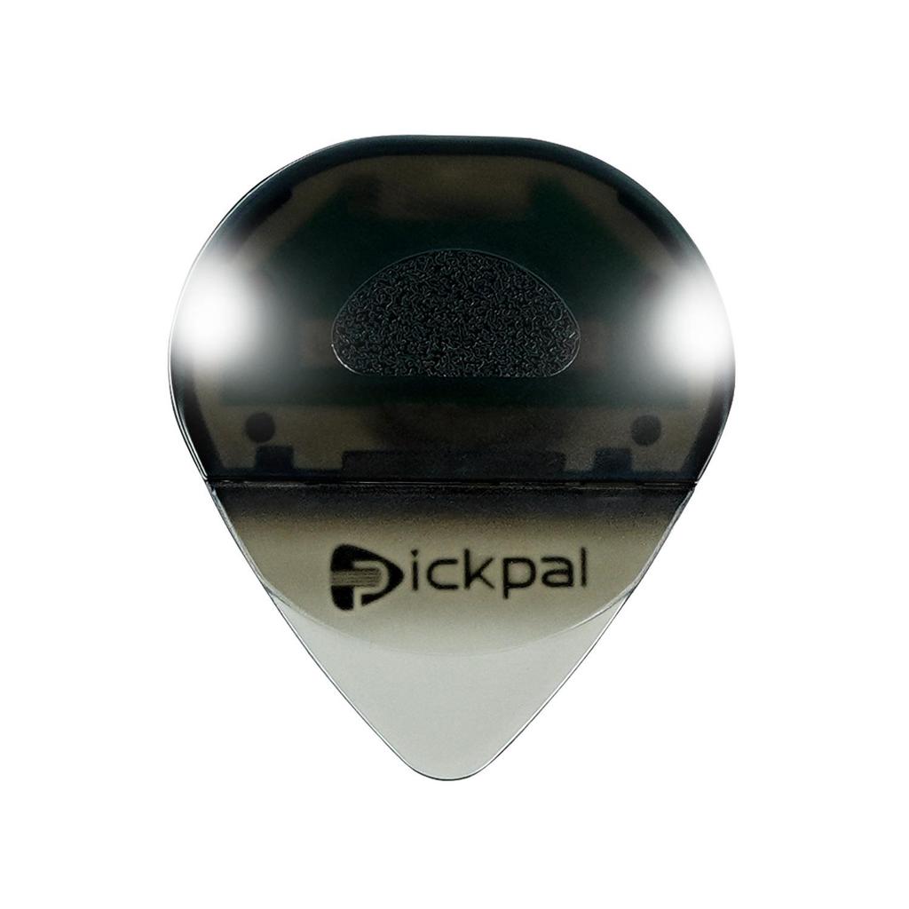 LED Light-Up Bakelite Guitar Pick with Replaceable Battery for Fingerstyle Players