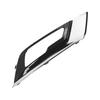 Front Fog Light Grille Cover Scratch Resistant Chrome Fog Lamp Bezel for Fusion Mondeo 2017 To 2019