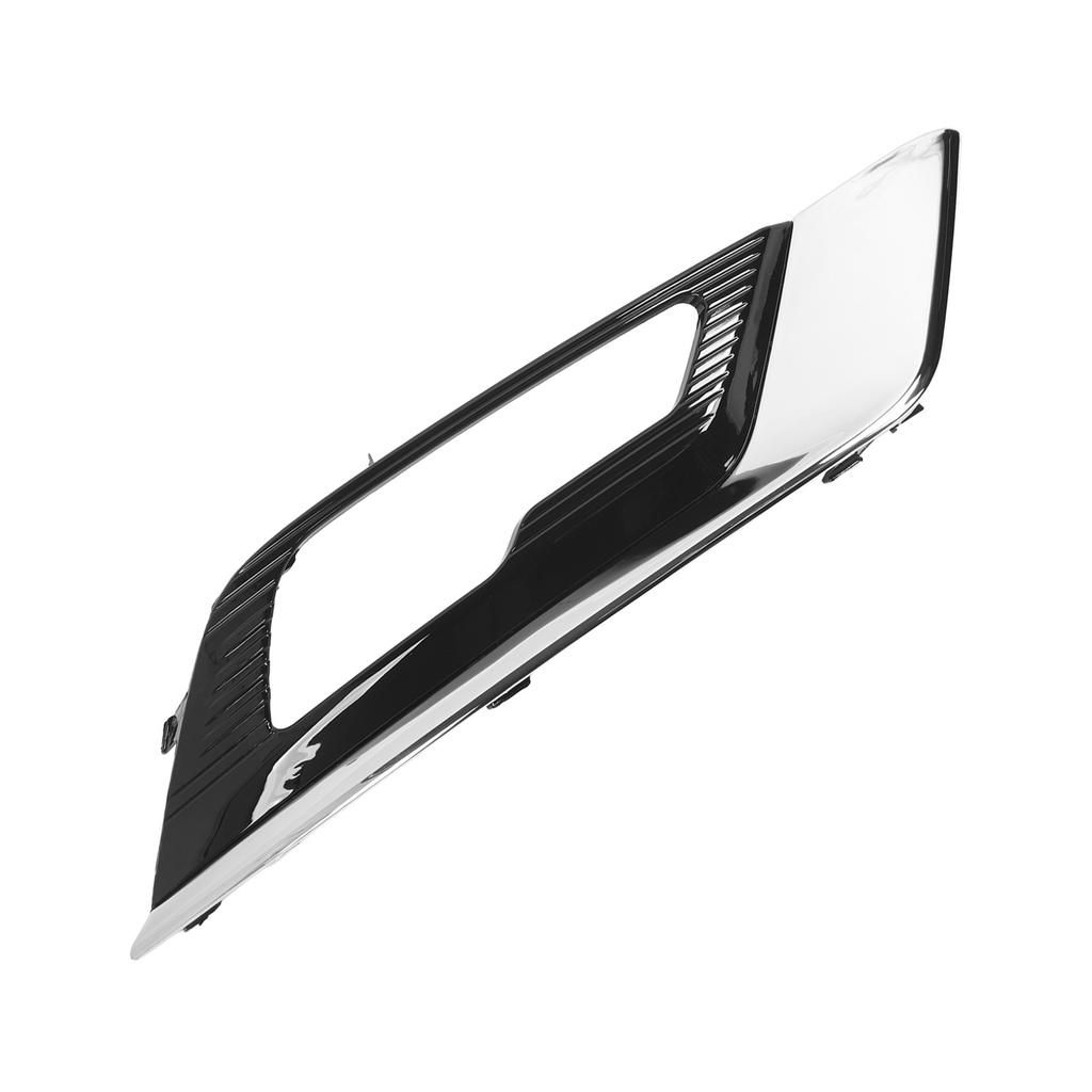 Front Fog Light Grille Cover Scratch Resistant Chrome Fog Lamp Bezel for Fusion Mondeo 2017 To 2019